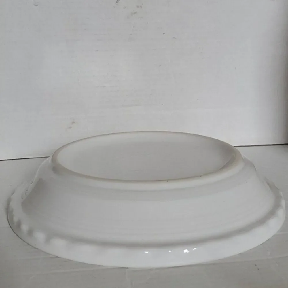 Fiestaware FIESTA Pie Plate Deep Dish Baker Bake Bakeware Cookware White CERAMIC